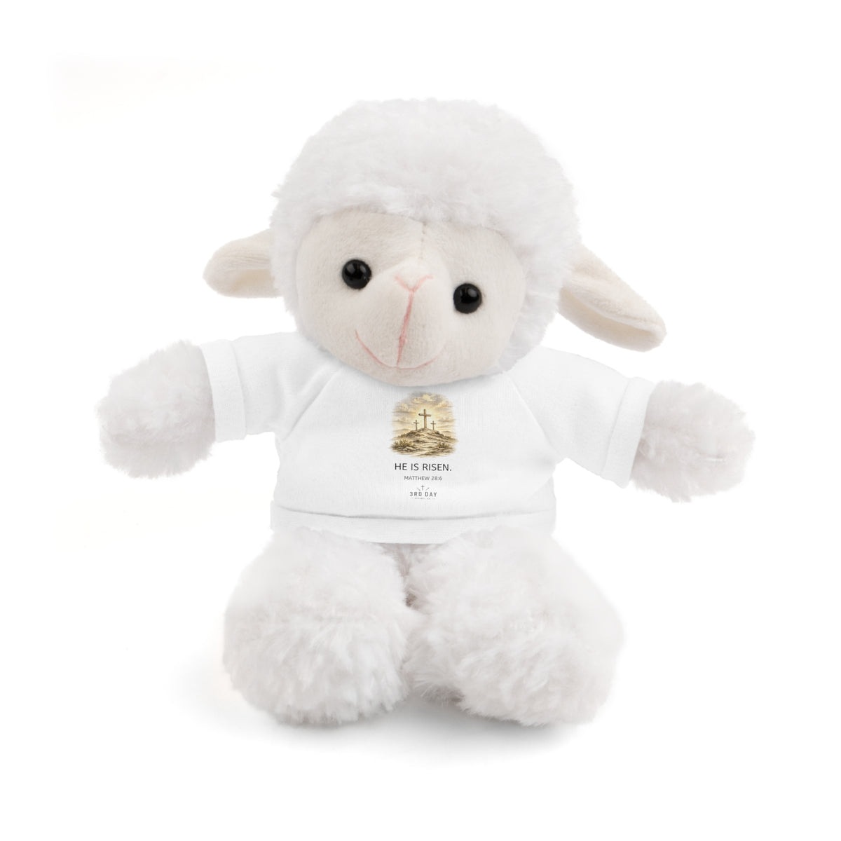He is Risen Stuffed Animals with Tee