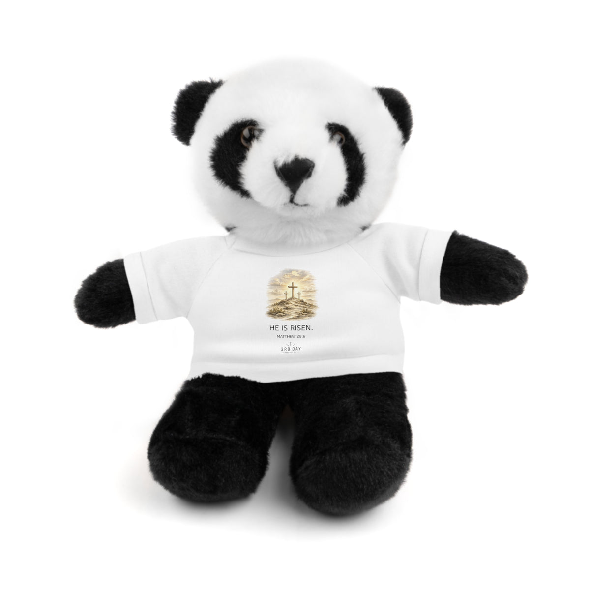 He is Risen Stuffed Animals with Tee