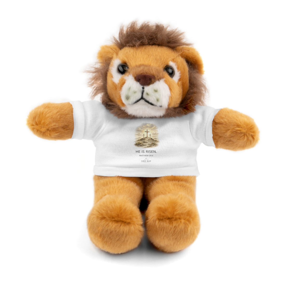 He is Risen Stuffed Animals with Tee